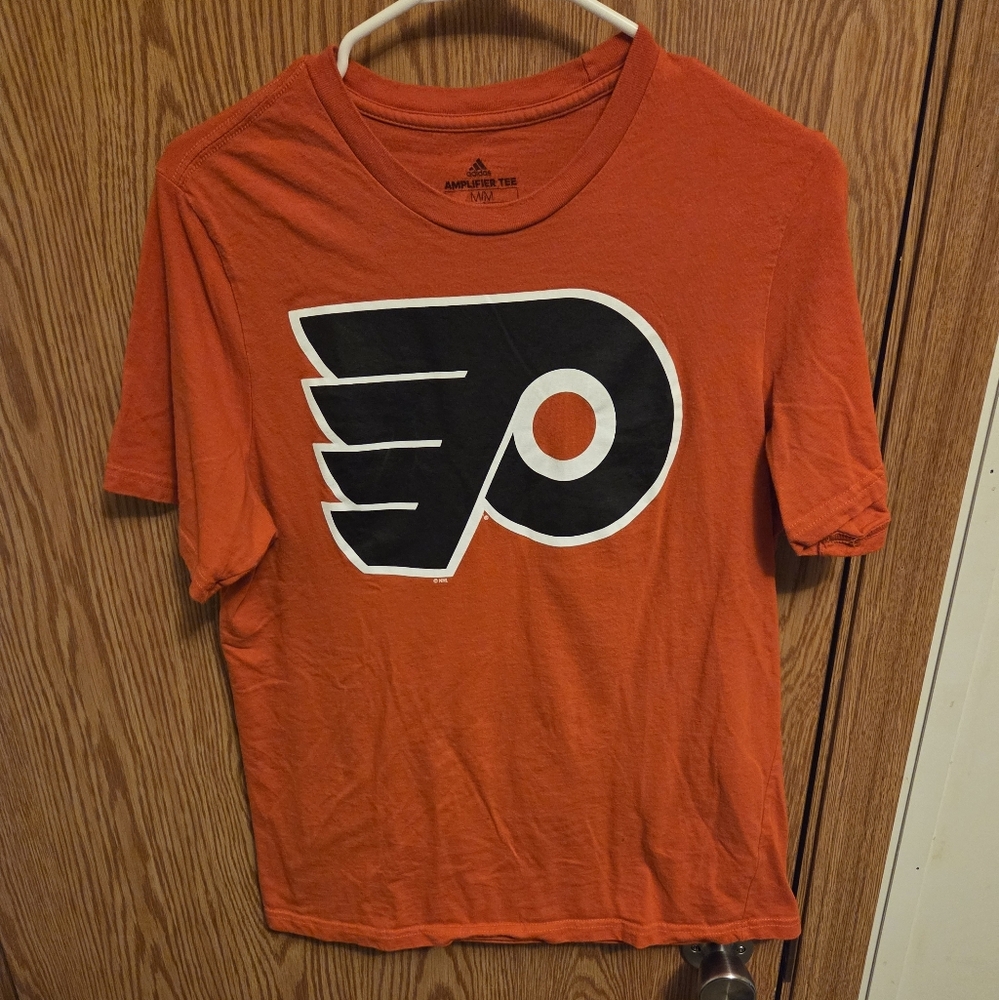 Adidas Philadelphia Flyers Kevin Hayes Shirt Sz Medium Men's NHL